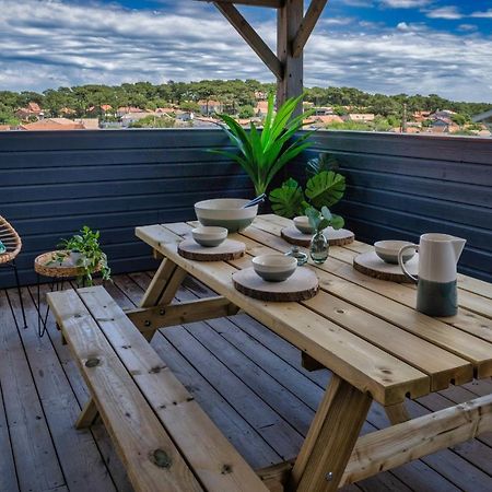 Mamita 4 "Wooded Stopover Apartment" T2 47M Terrace 24M Lacanau Exterior photo